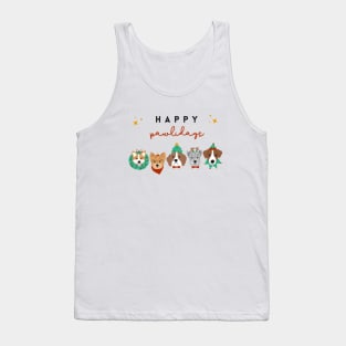 Happy Pawlidays Tank Top